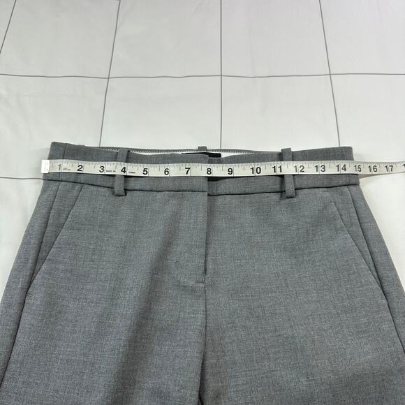 J.Crew Pants Womens 4 Tall Gray Cameron Slim Cropped Career Stretch Corpcore - Picture 7 of 11